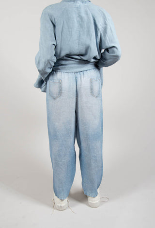 Rayla Sports Trousers in Light Denim