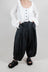 Balloon Leg Trousers in Sky Paper -2110147