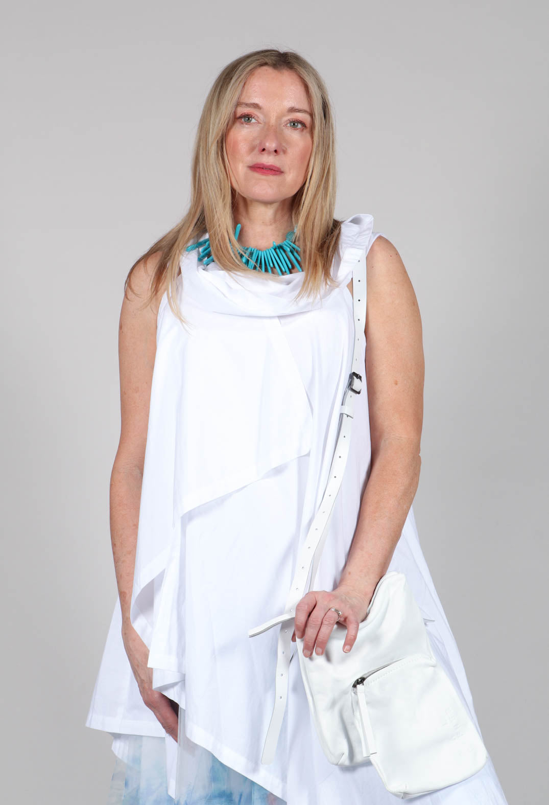 Flat Tunic in White