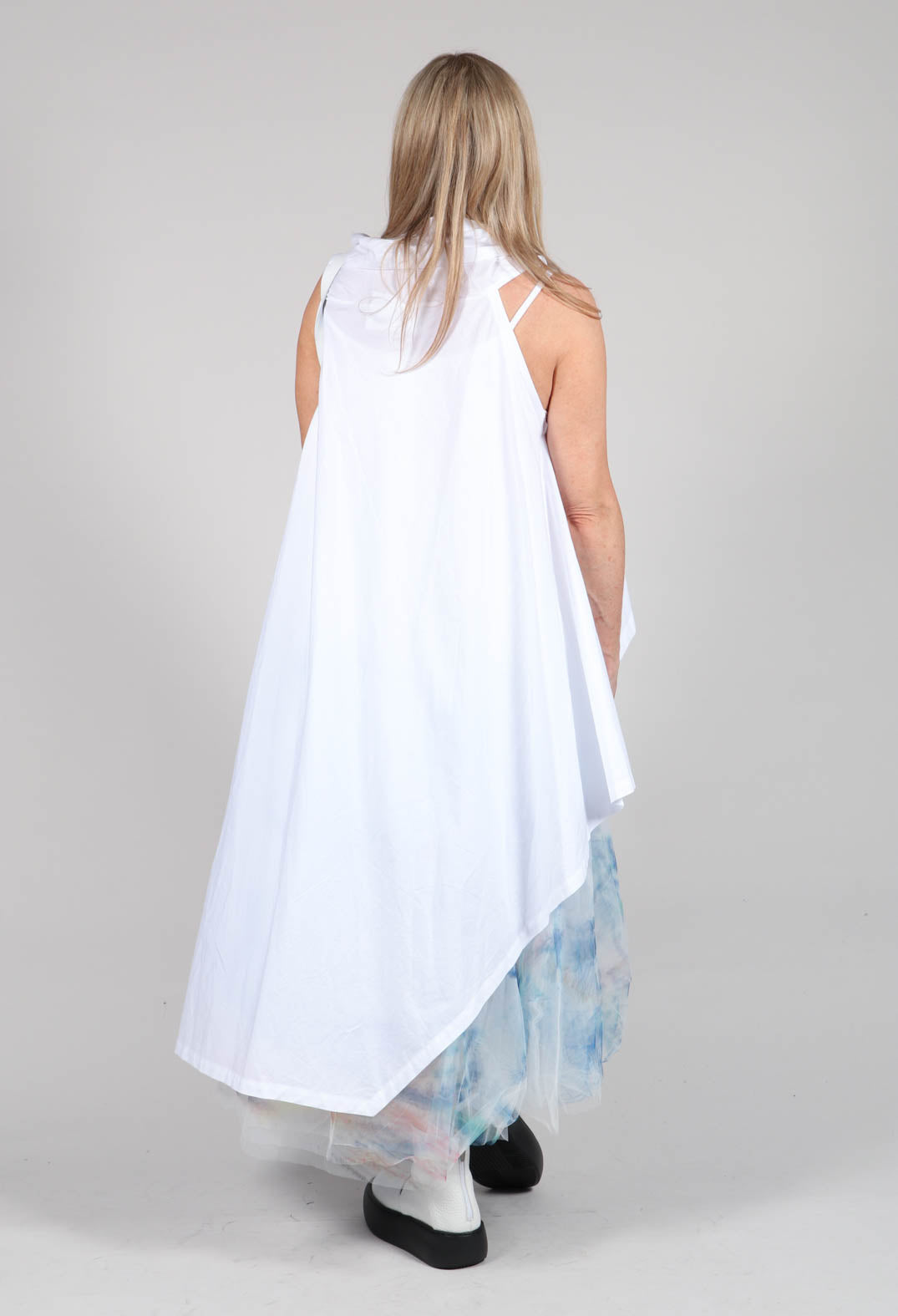 Flat Tunic in White