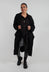 Donso Long Jacket in Black