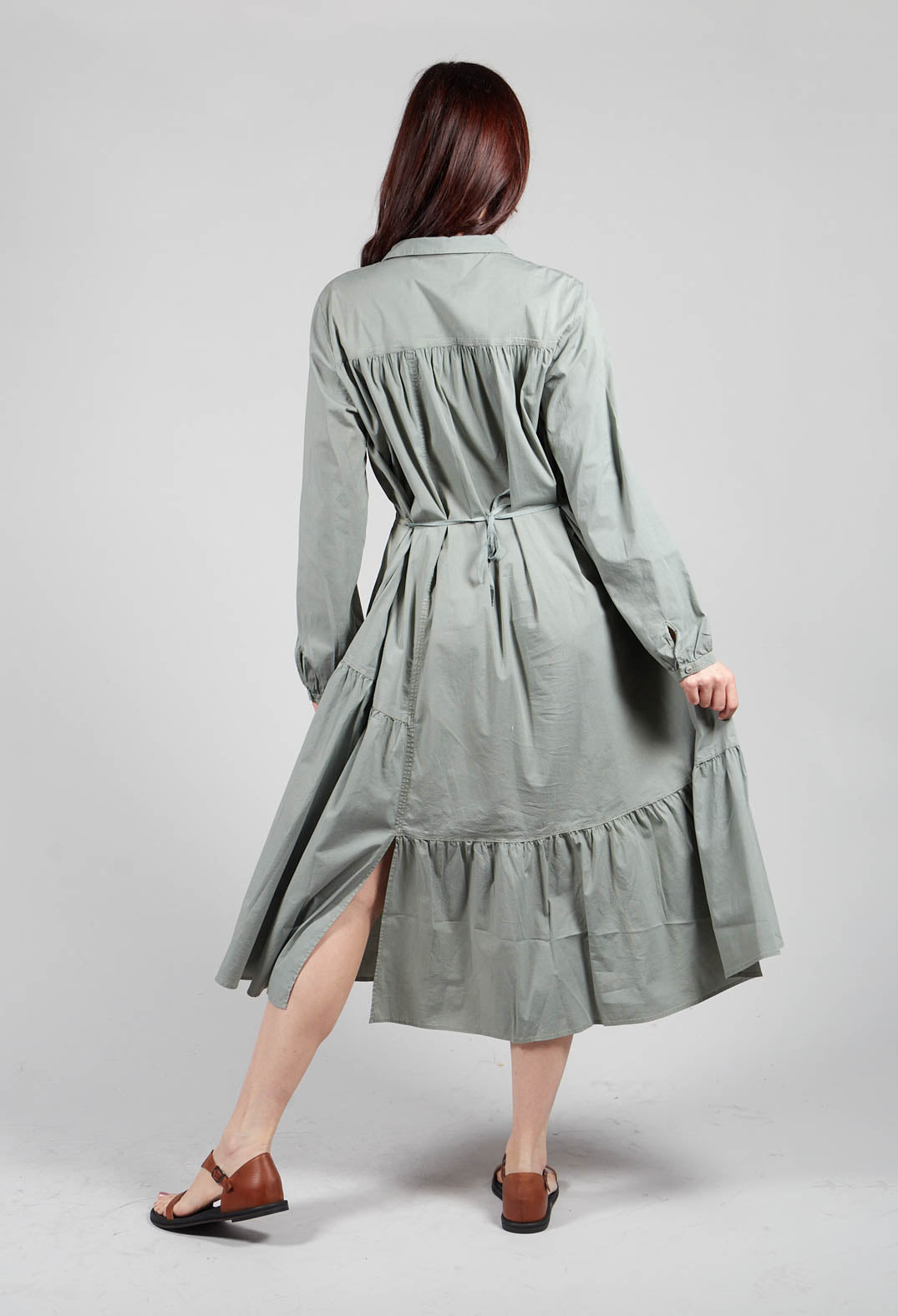 Imeko Dress in Eucalyptus