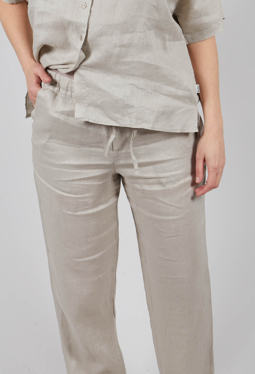 Indialf Trousers in Mist