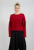Inerte Knitted Jumper in Fire Red