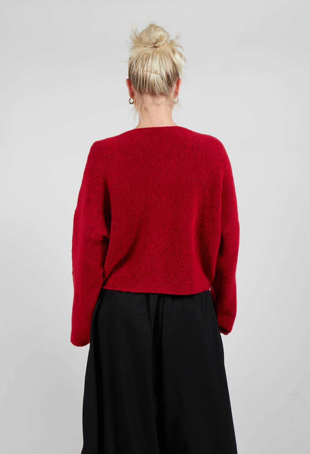 Inerte Knitted Jumper in Fire Red