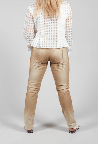 Inform Trousers in Washed Beige