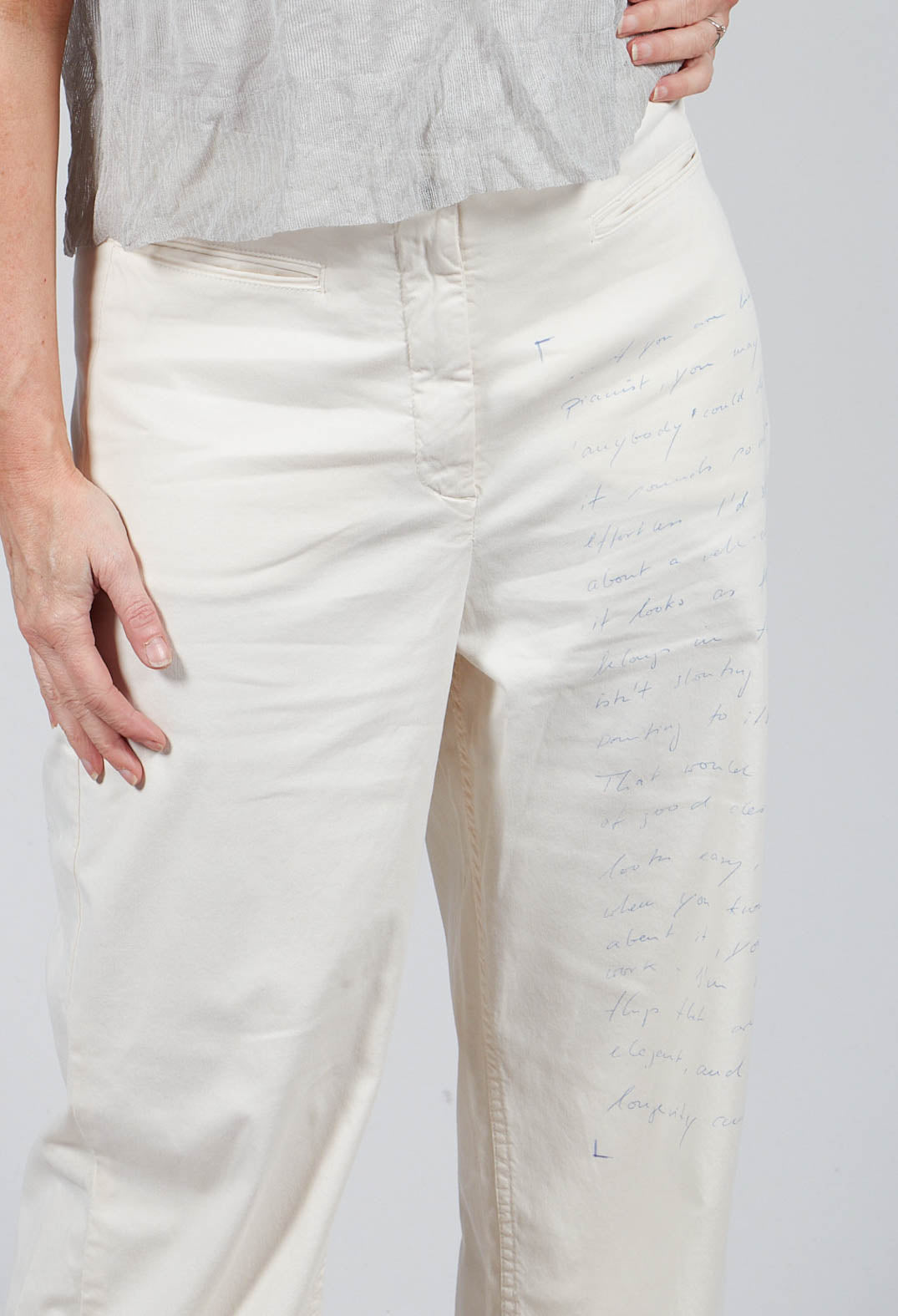 Inka Trouser In Scribble