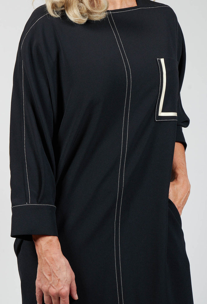 black Beatrice B shift dress