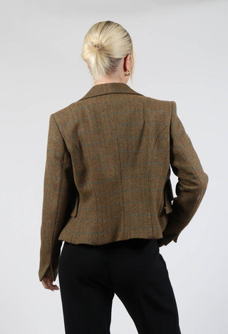 Jazz Jacket in Brown Tweed