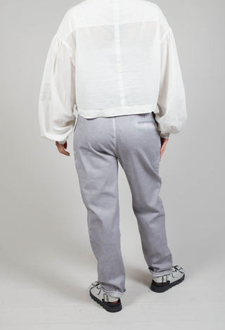 Jean Trousers in Original Lilac Grey