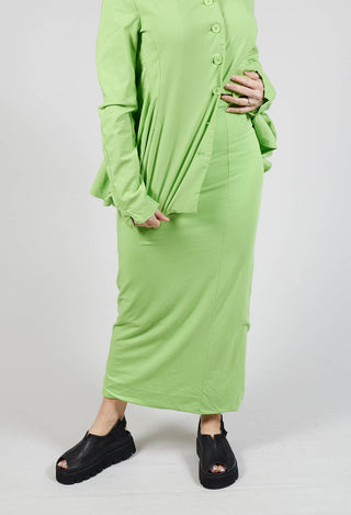 Jersey Double Layered Pencil in Lime