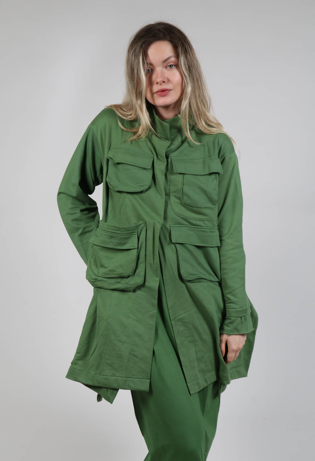 Jersey Jacket in Green