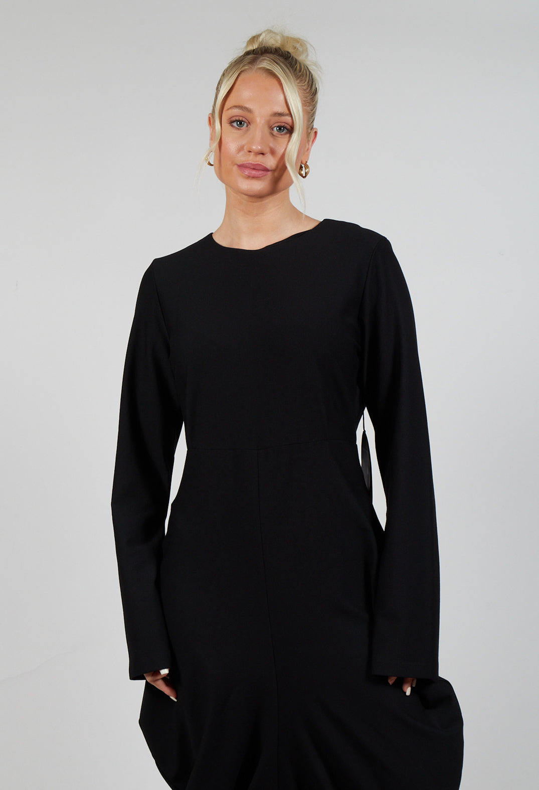 Jersey Vino Dress in Black