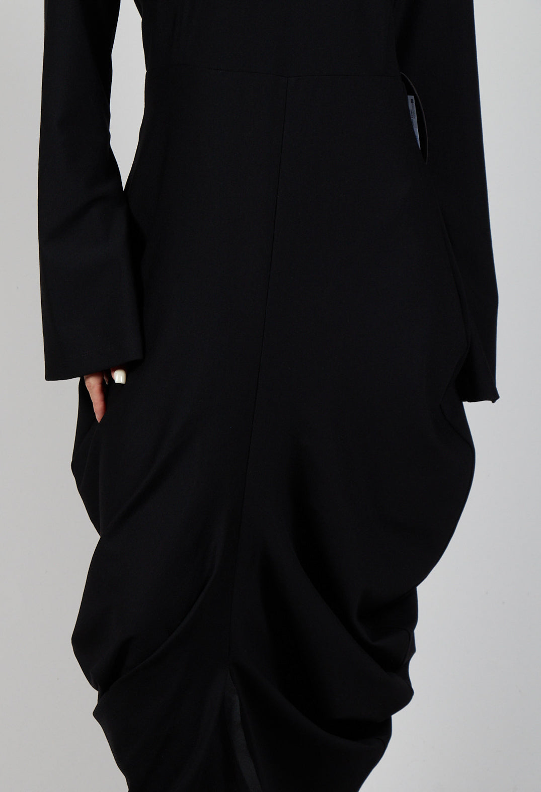 Jersey Vino Dress in Black