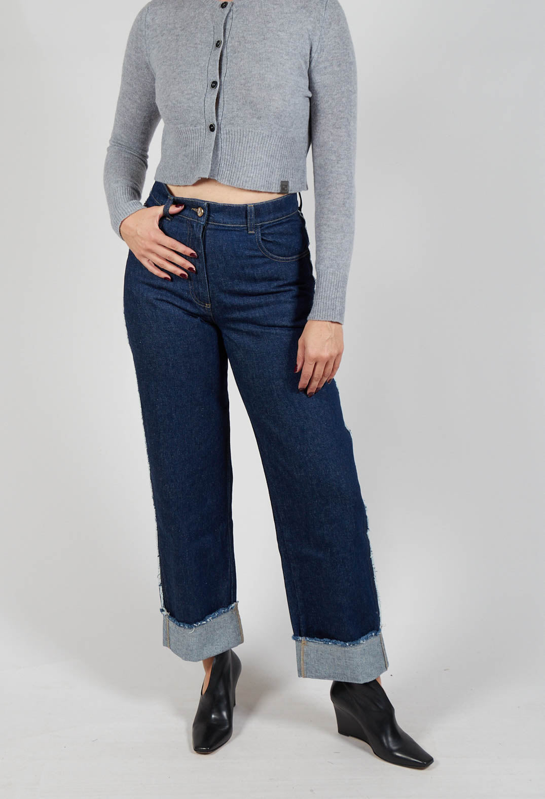 Joan Jeans in Blue Denim