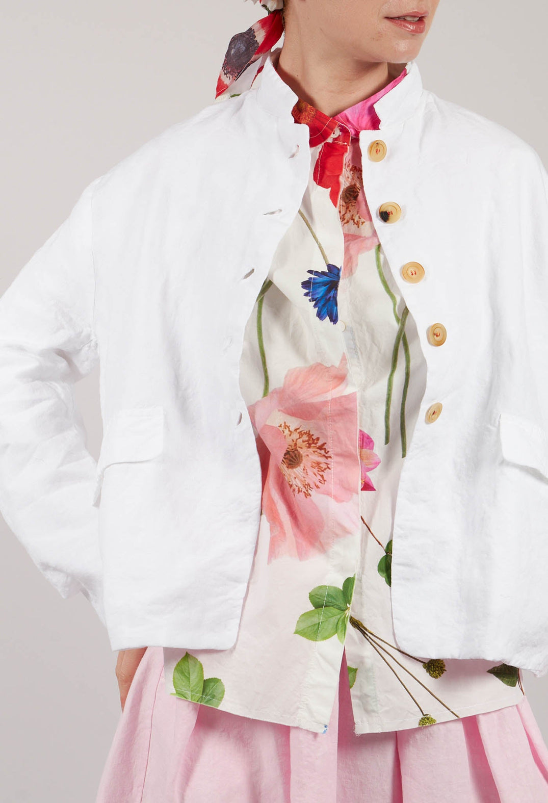 Josephine Jacket in White