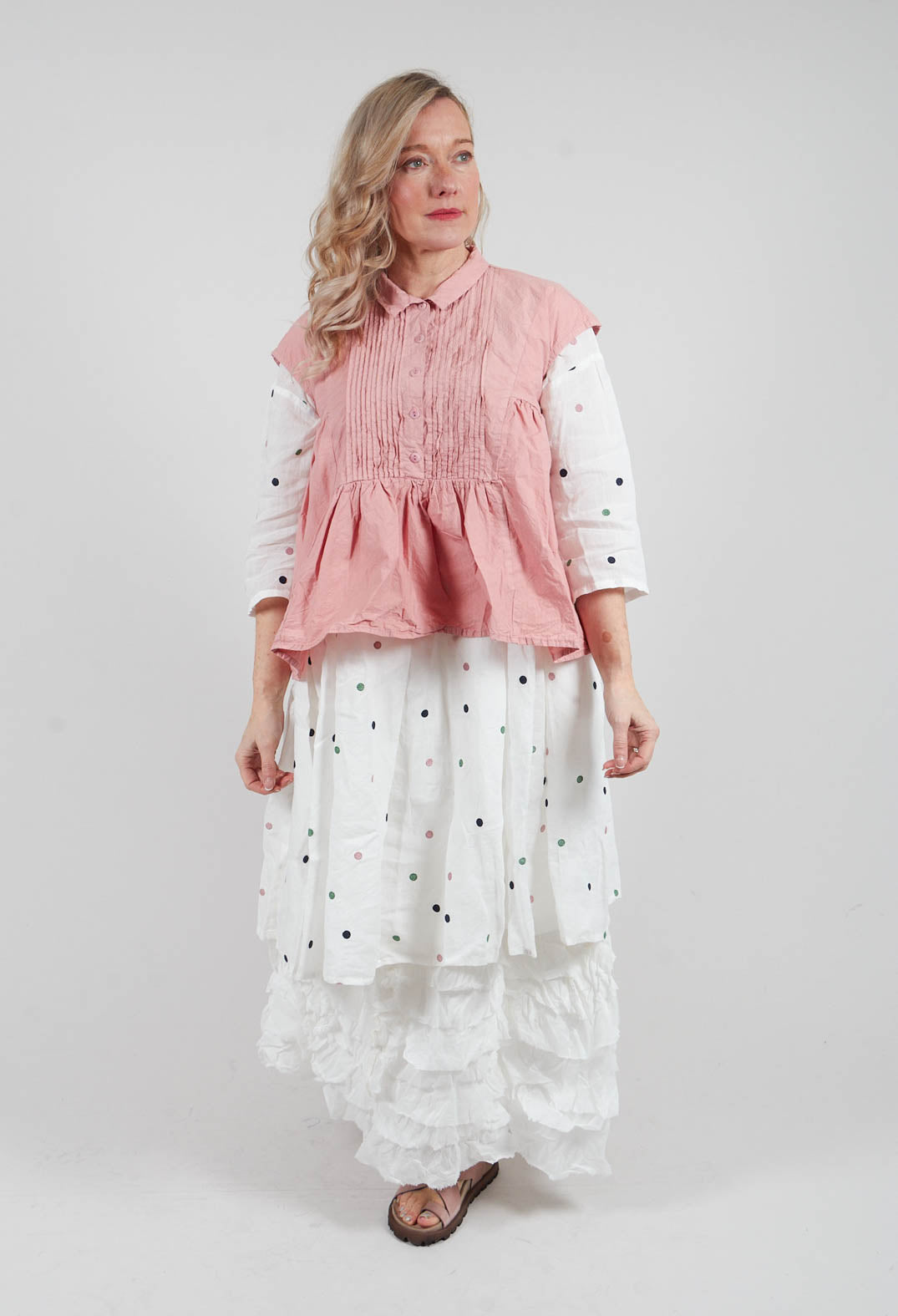 Junglaser Top in Lotus