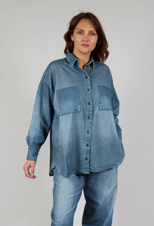 Kabo Blouse in Denim