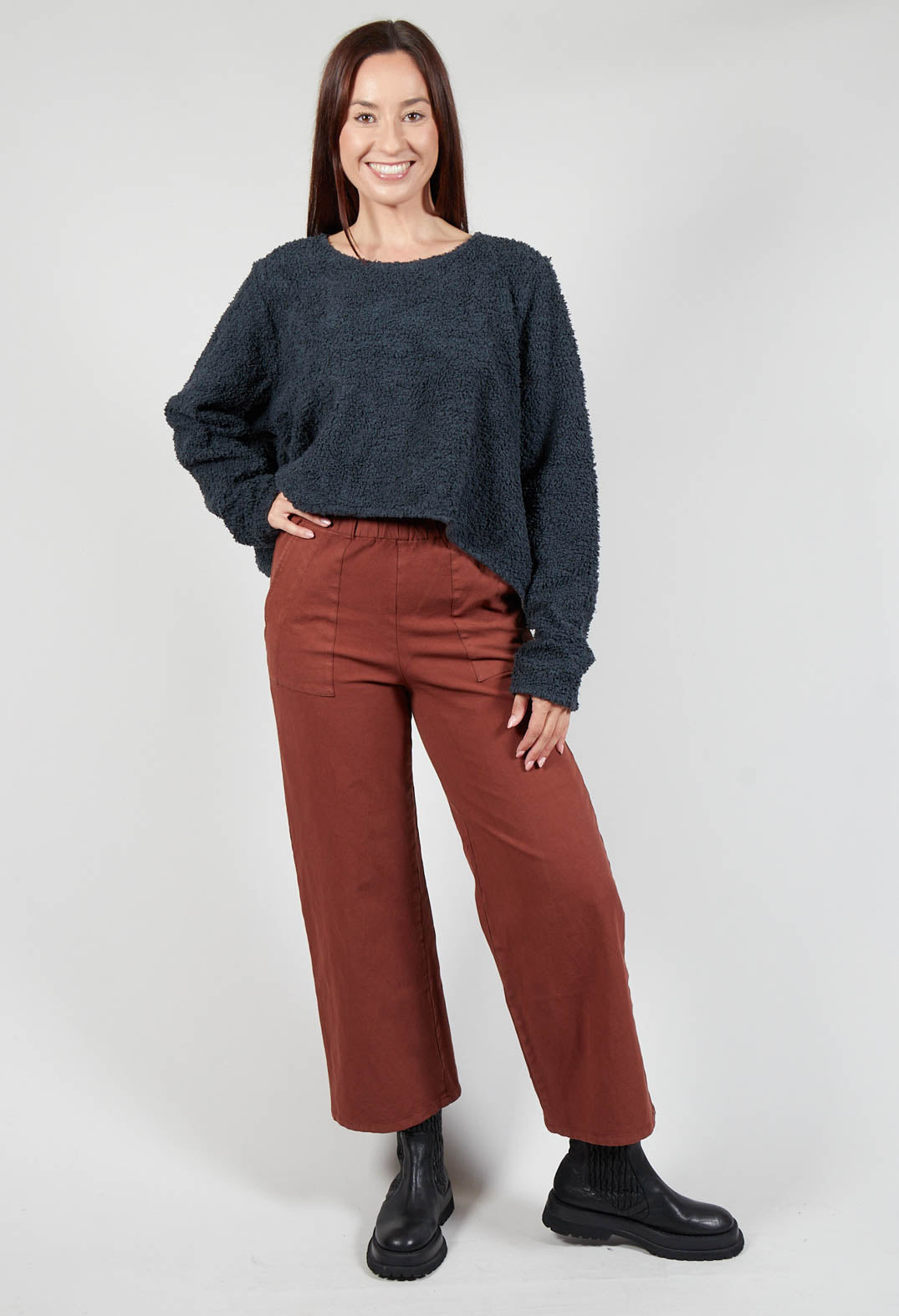 Kafallt Trousers in Mudcloth
