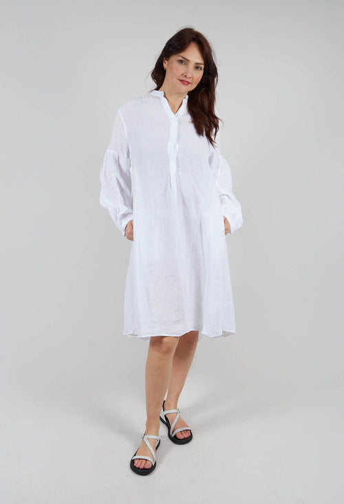 Kameli Dress in White