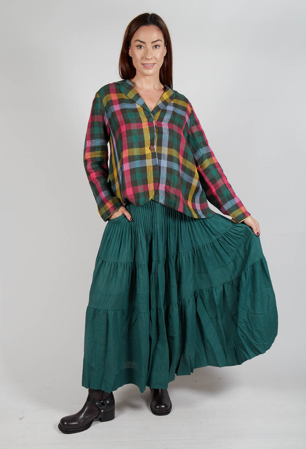 Keiko Skirt in Green
