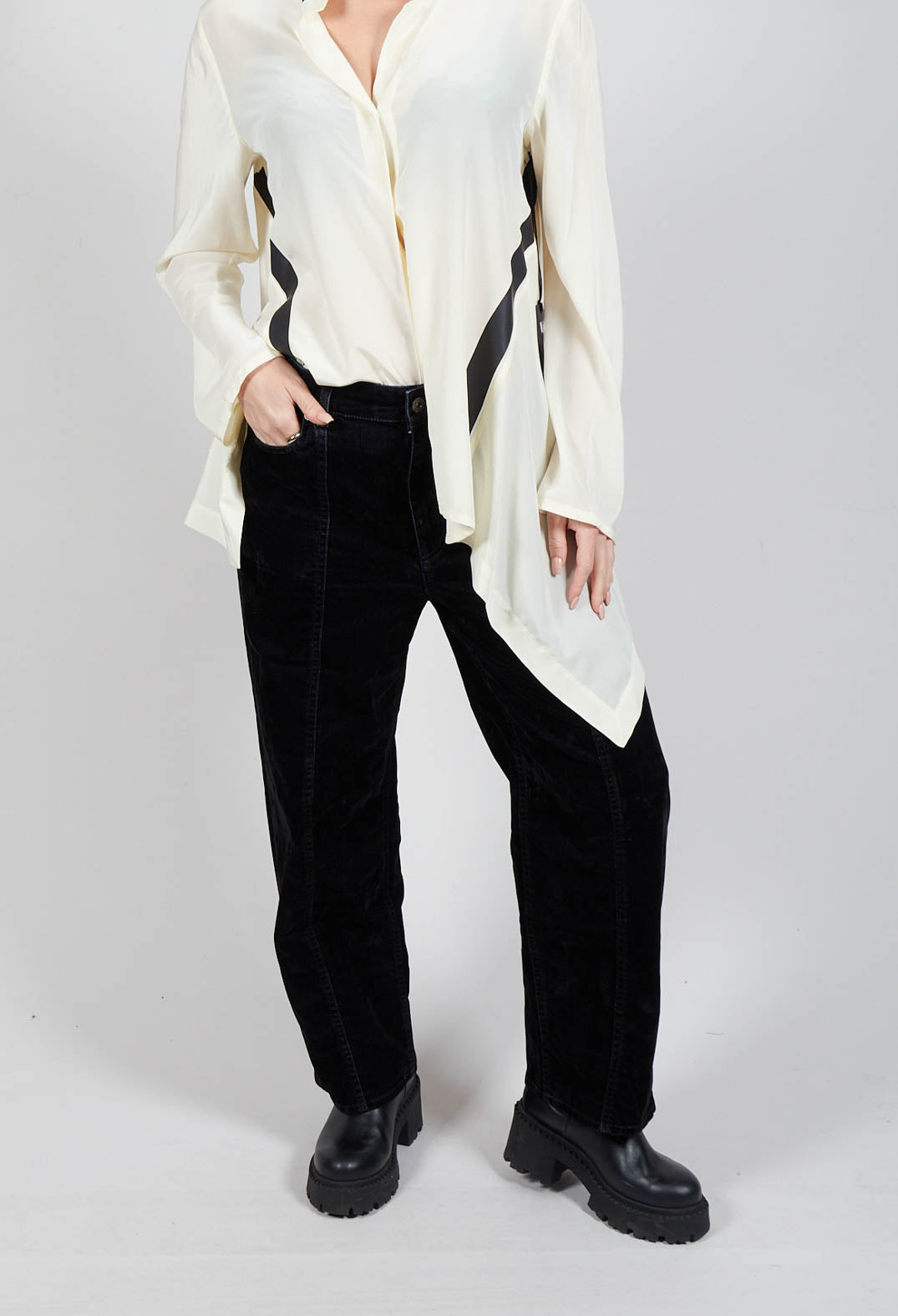 Kelim Jeans in Black