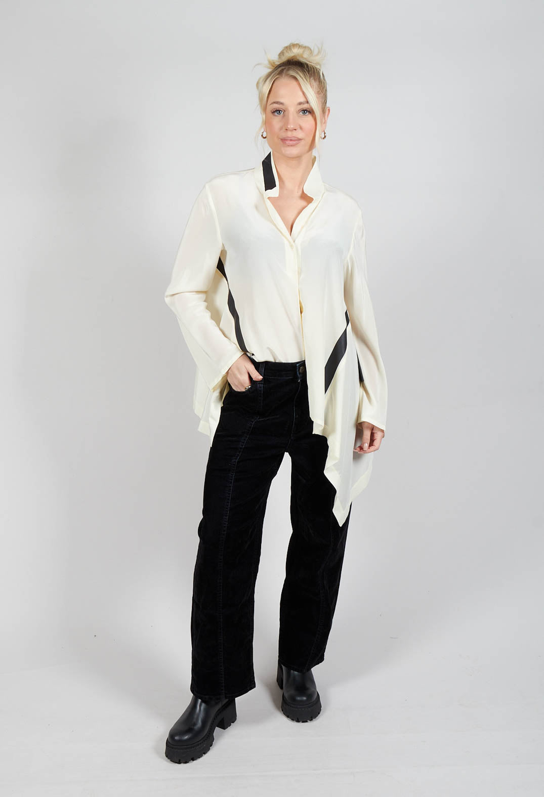 Kelim Jeans in Black