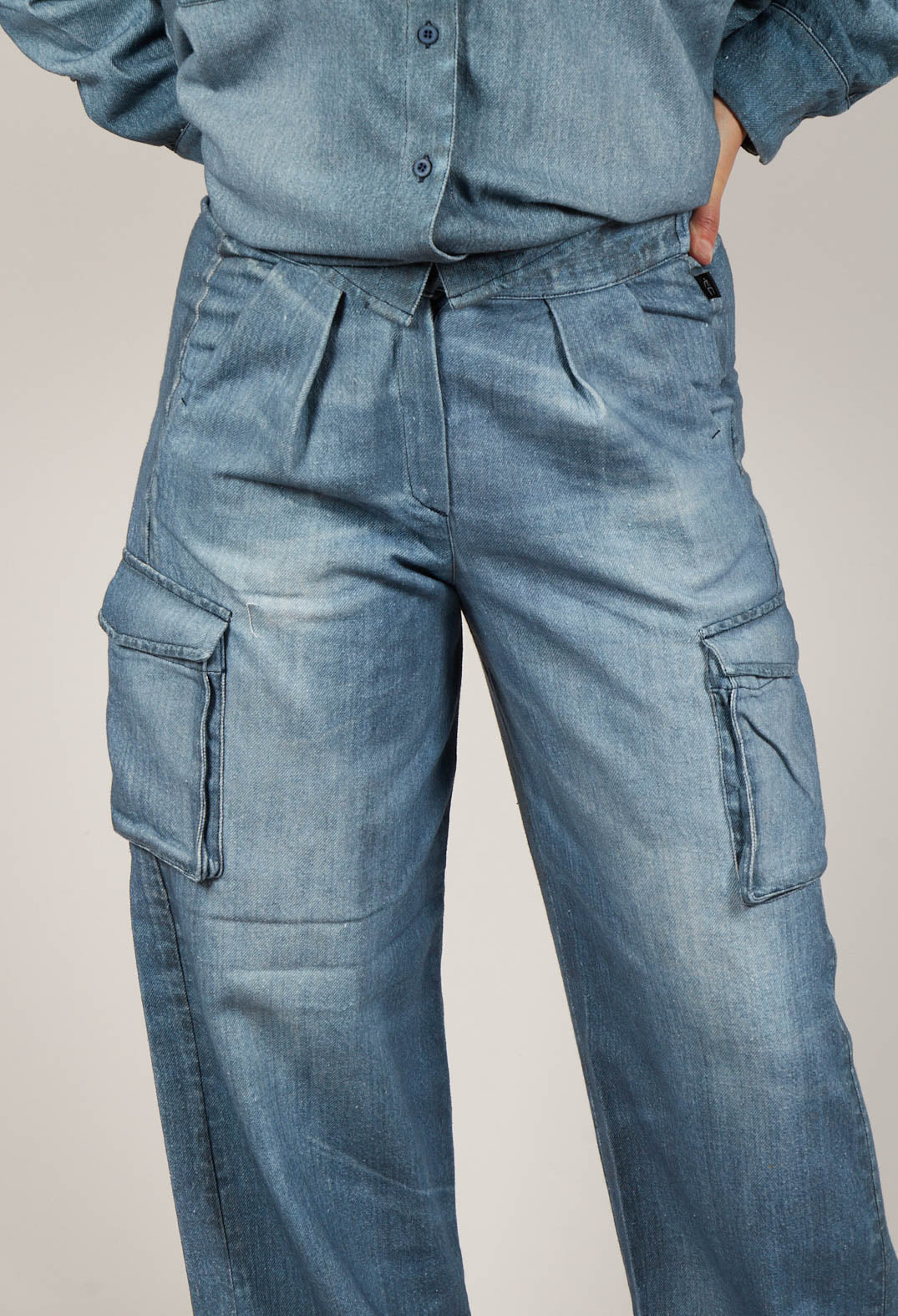 Kidava Trousers in Denim