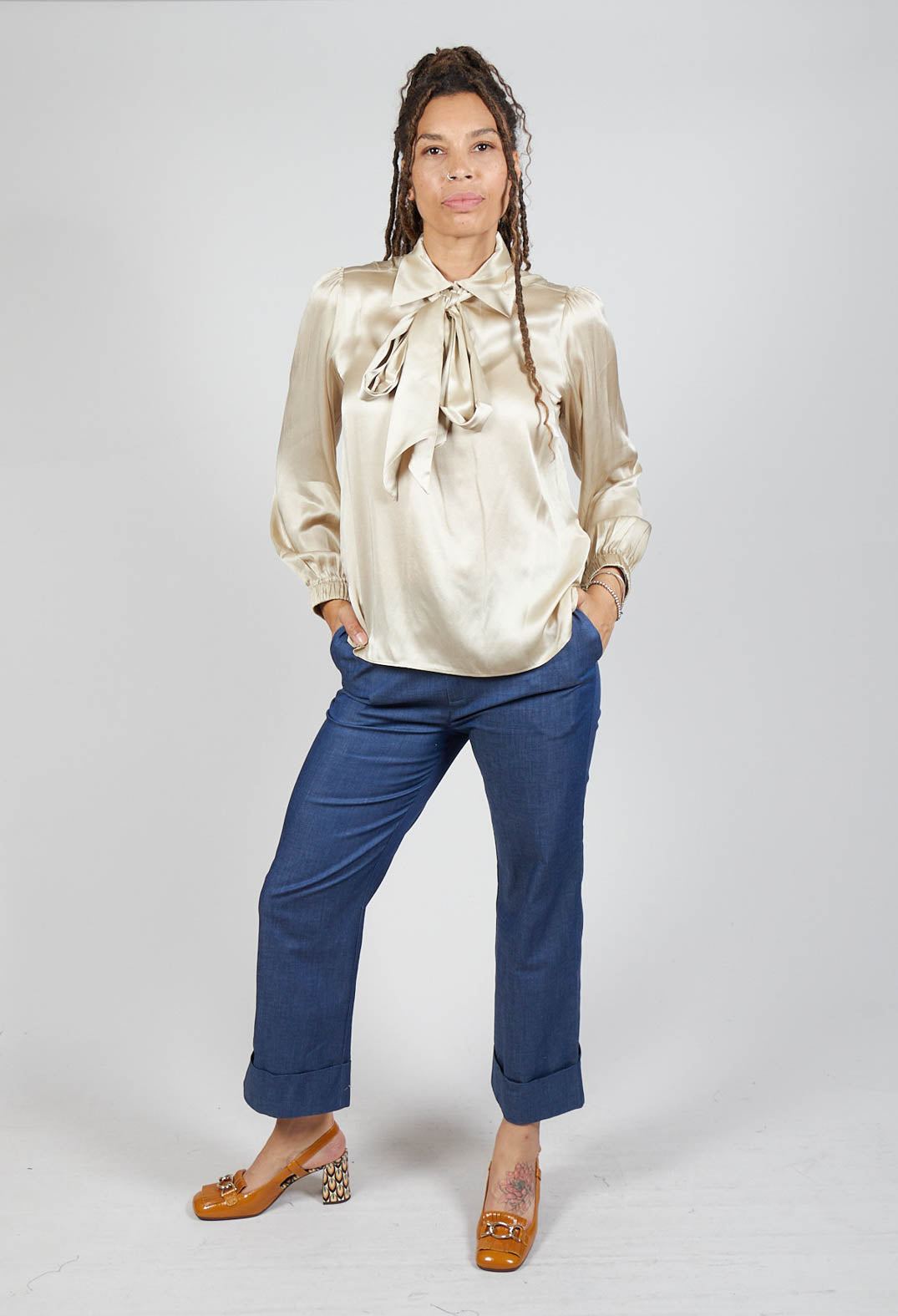 Kikkidea Blouse in Beach