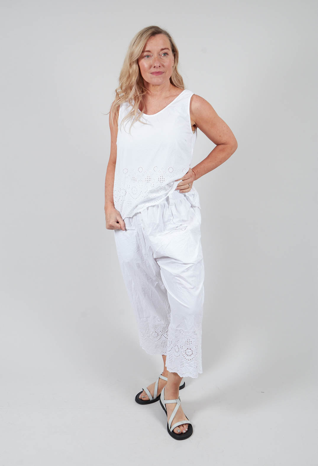 Kim Trousers in White