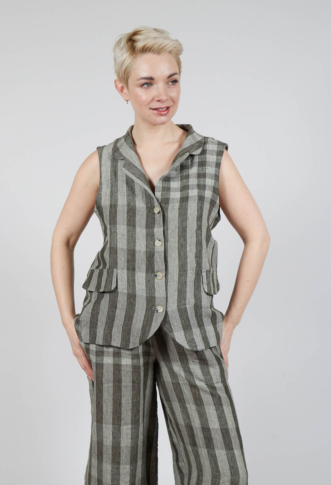 Kimchi A Gilet in Alga