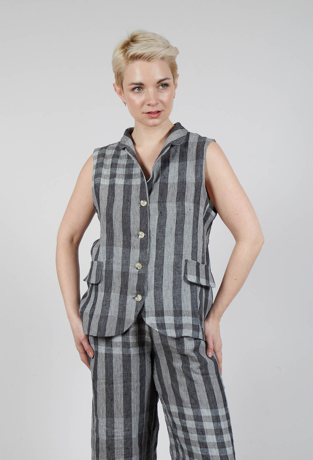 Kimchi A Gilet in Nero