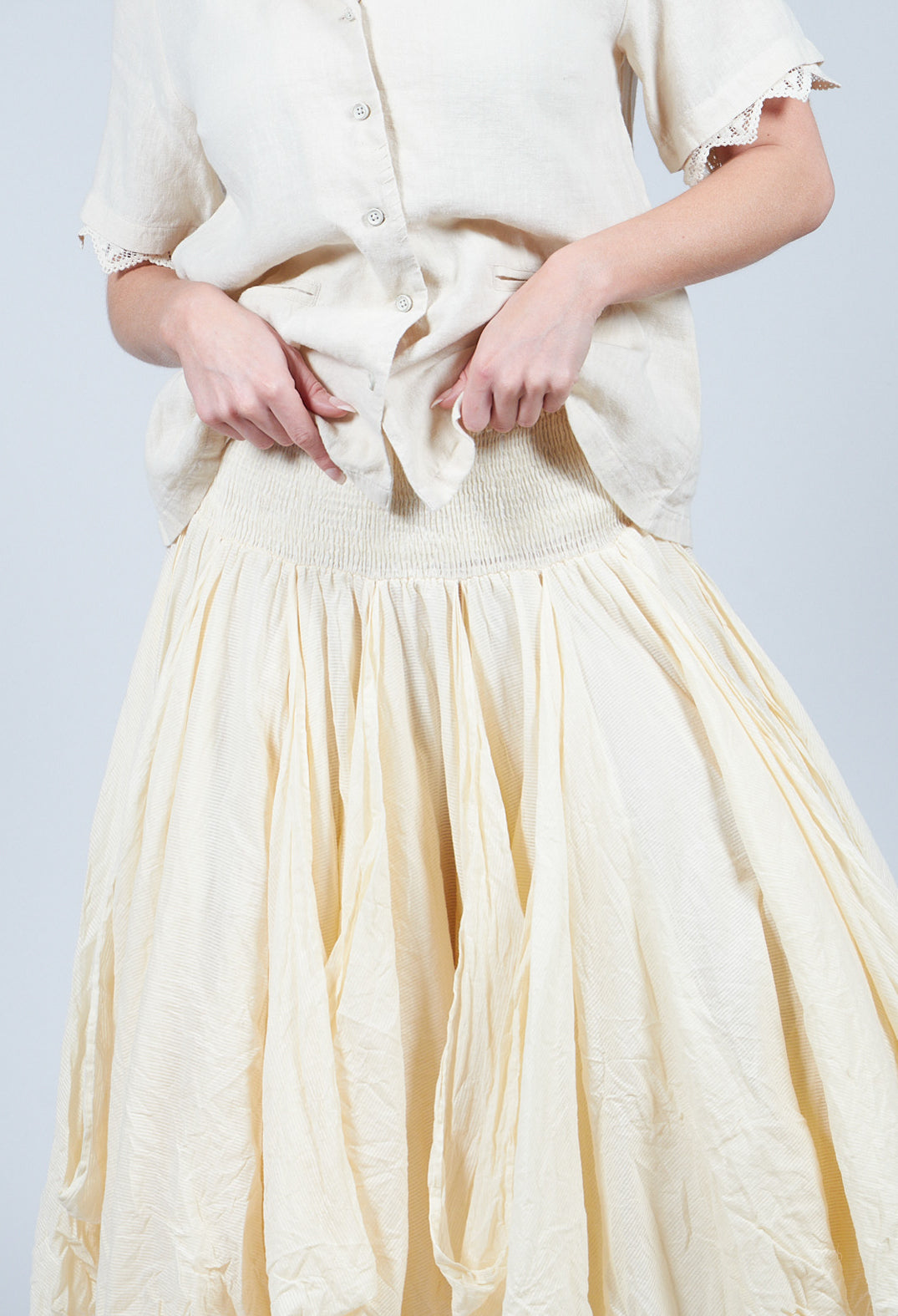 Kiora Skirt in Vanilla Olivia May