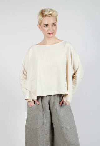 Kira M Jumper in Latte