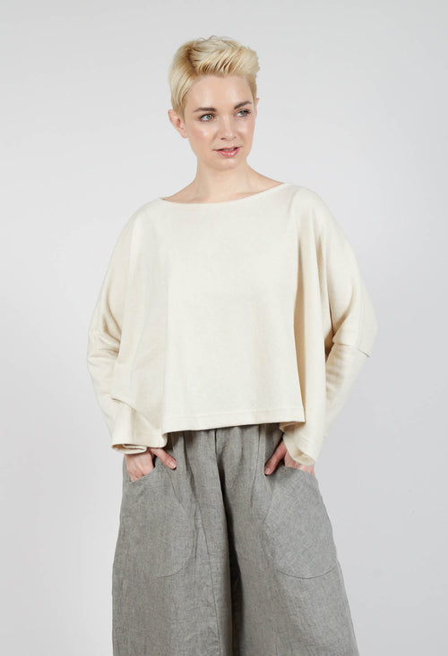 Kira M Jumper in Latte