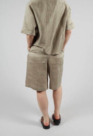 Knee Length Shorts in Naturale
