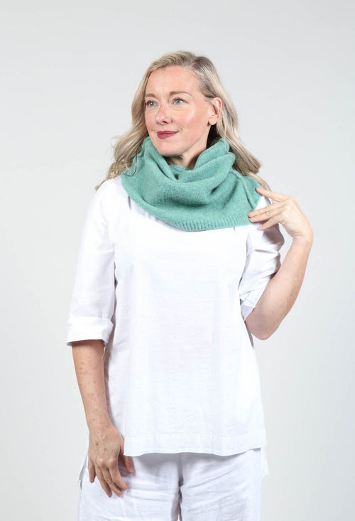 Knitted Snood in Turquoise