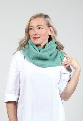 Knitted Snood in Turquoise