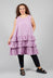 Kommschlicht Dress in Perlmutt
