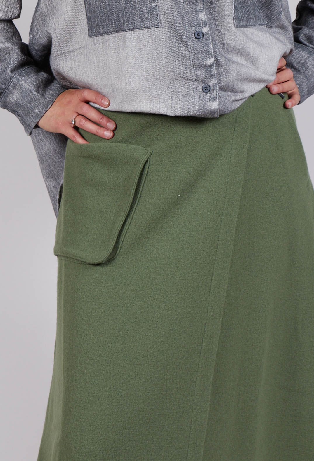 Kribi Skirt in Khaki