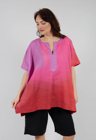 Kumiar Shirt in Bright Red