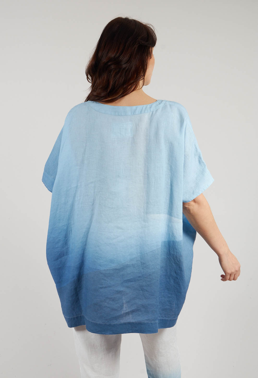 Kumiar Shirt in Eve Blue