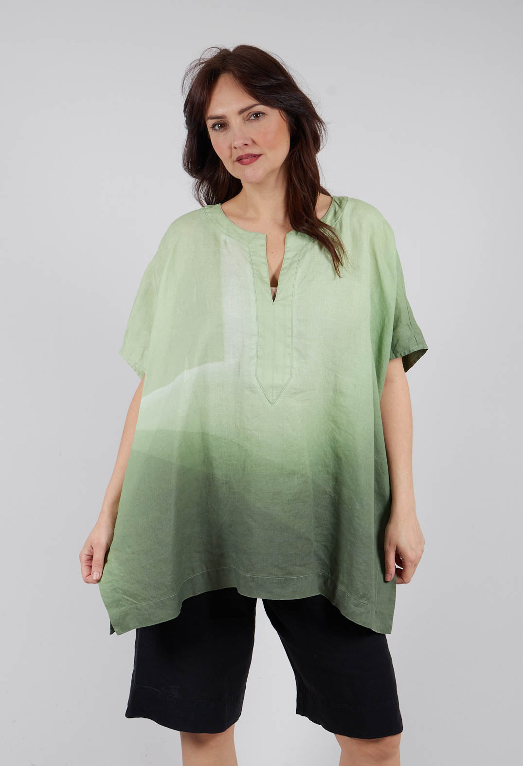 Kumiar Shirt in Spring Green