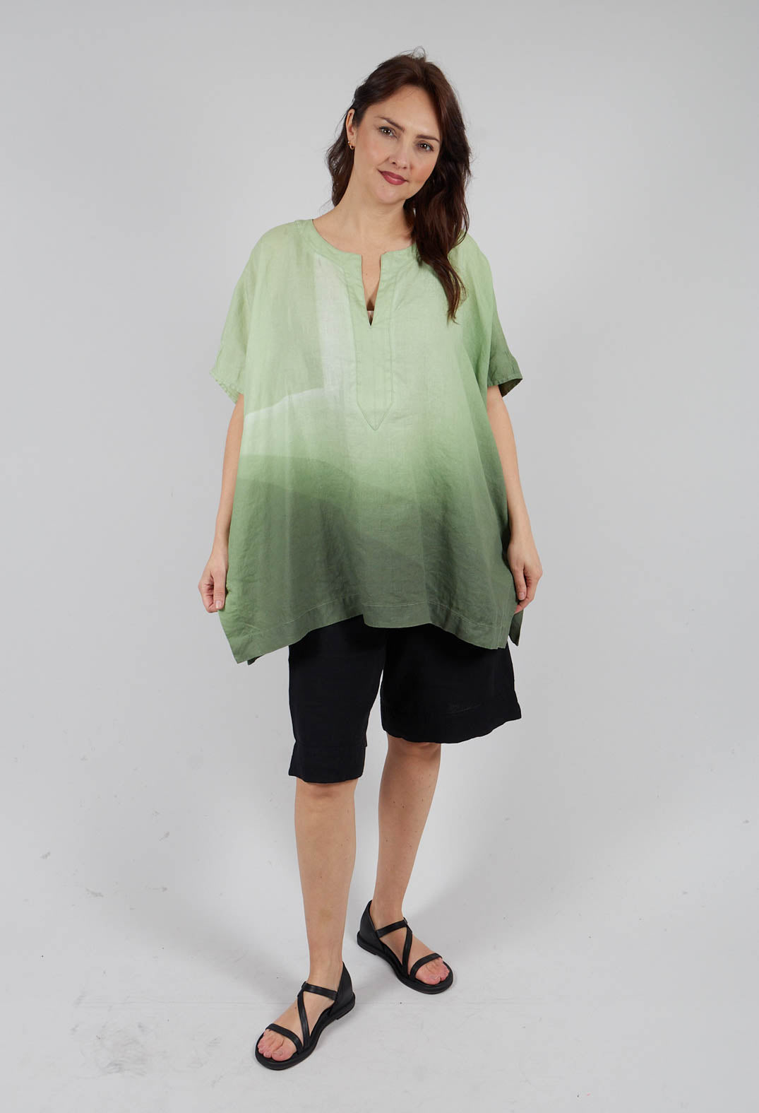 Kumiar Shirt in Spring Green