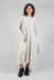 Asymmetrical Wool Dress in Off White