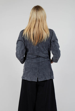Bleach Washed Jacket in Grey