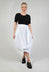 LEMU1 Dress in Black with White