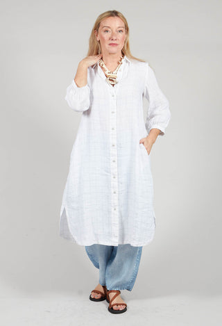 Harfang Dress in White