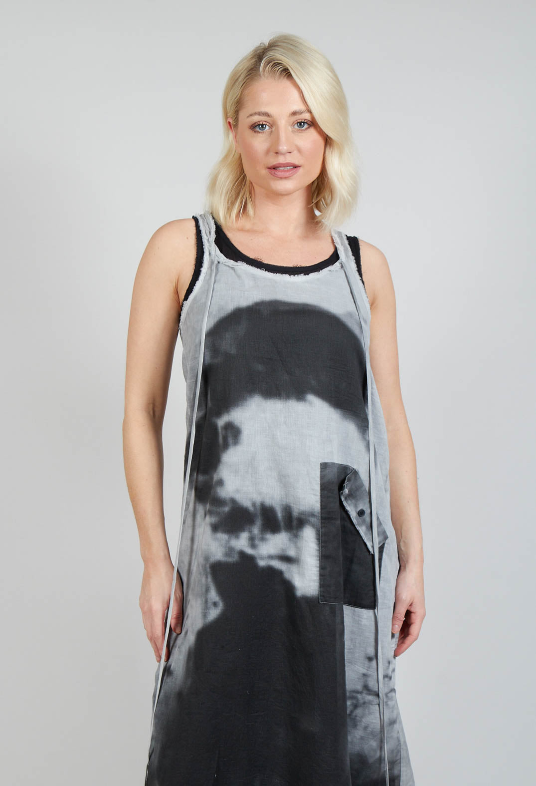Pal Offner Layered Dress in The Watcher Grey | Olivia May Pal Offner Layered Dress in The Watcher Grey | Olivia May