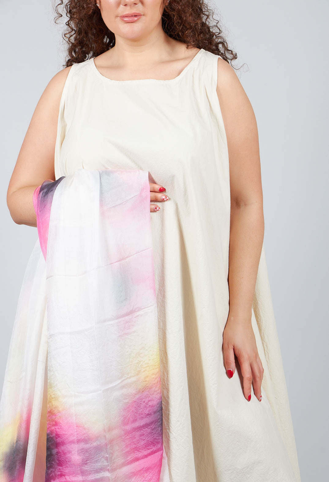 Leinaiv Dress in Stroh